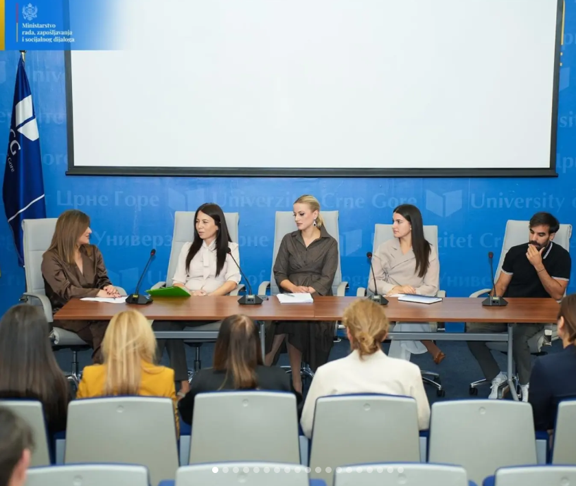 PREDSJEDNICA UO FONDACIJE VOLONTERI CRNE GORE UČESTVOVALA NA RADNOM PANELU "VOLONTERIZAM-OD AKTIVIZMA U ZAJEDNICI DO VREDNOVANJA U OBRAZOVANJU"